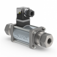 COAX 2/2 through direct action coaxial valve family