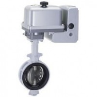 KITZ butterfly valve with proportional control open close type series